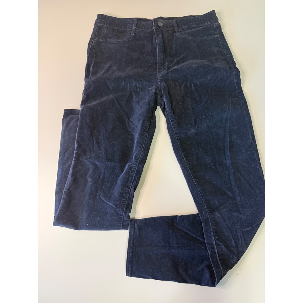 Articles of Society Navy Blue Corduroy Pants Size 30 Stretch Skinny Trousers